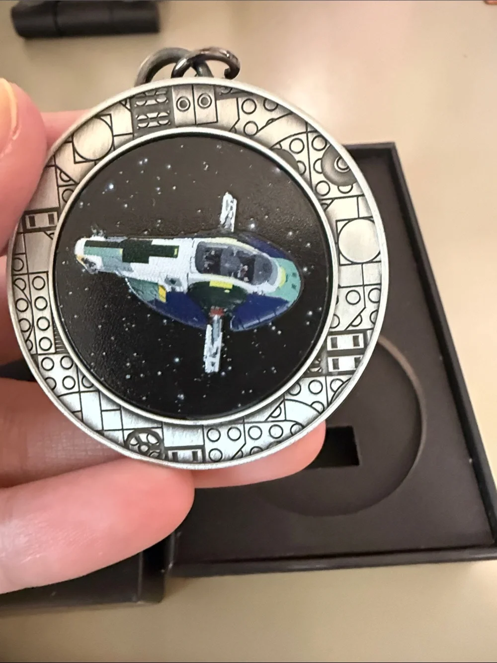 LEGO Star Wars Black & Silver Themed Keychain